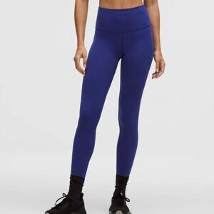 Wunder Train High-Rise Tight 28" | Deep Sea Blue | Size 18